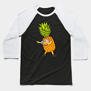 American pineapple dabbing pineapple lover cute pineapple Baseball T-Shirt